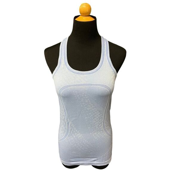 Lululemon Swiftly Speed Racerback tank blue size 4 - Picture 6 of 16